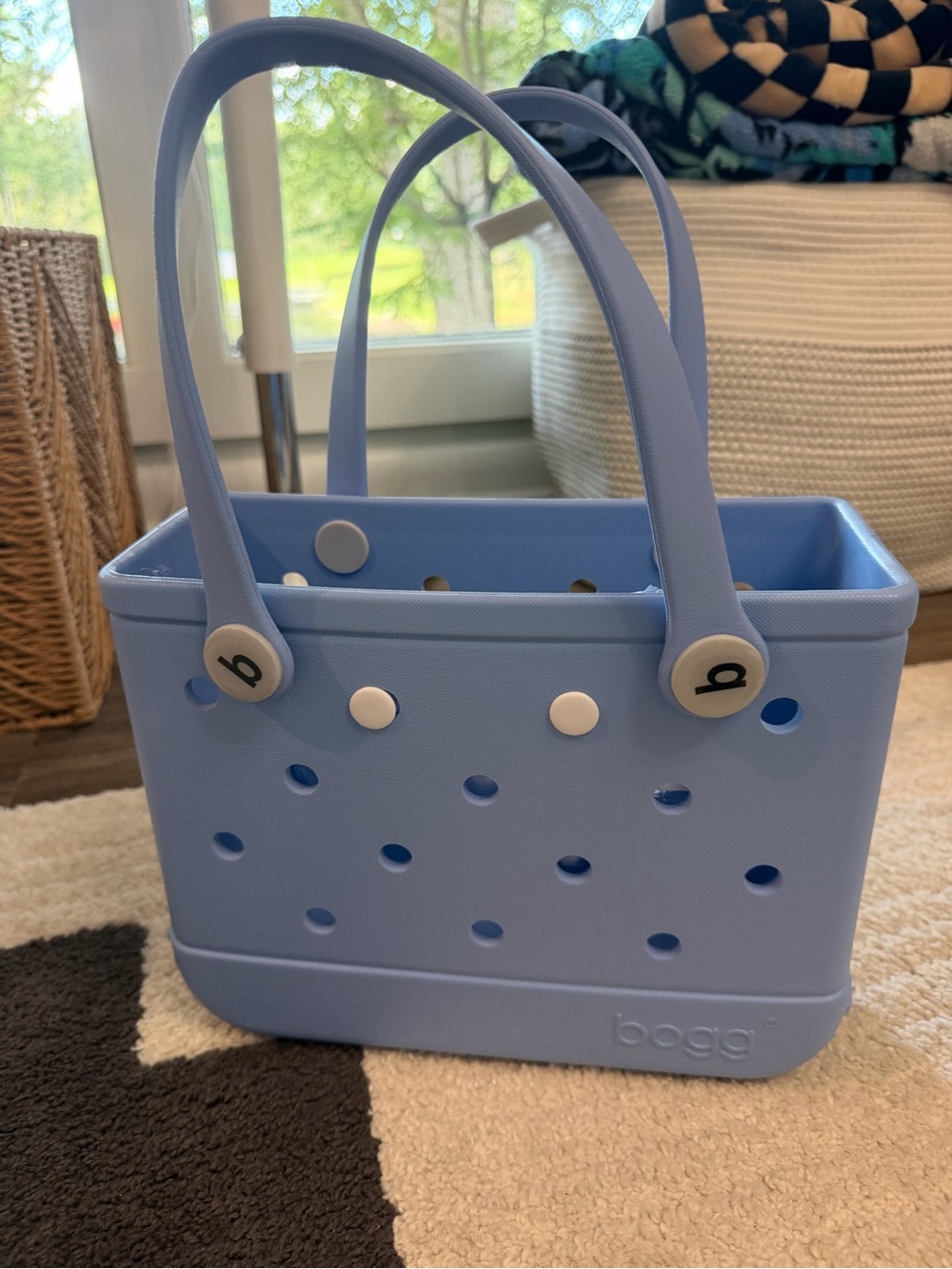 BOGG BAG Small Classic Tote in Light Blue - Picture 4 of 9